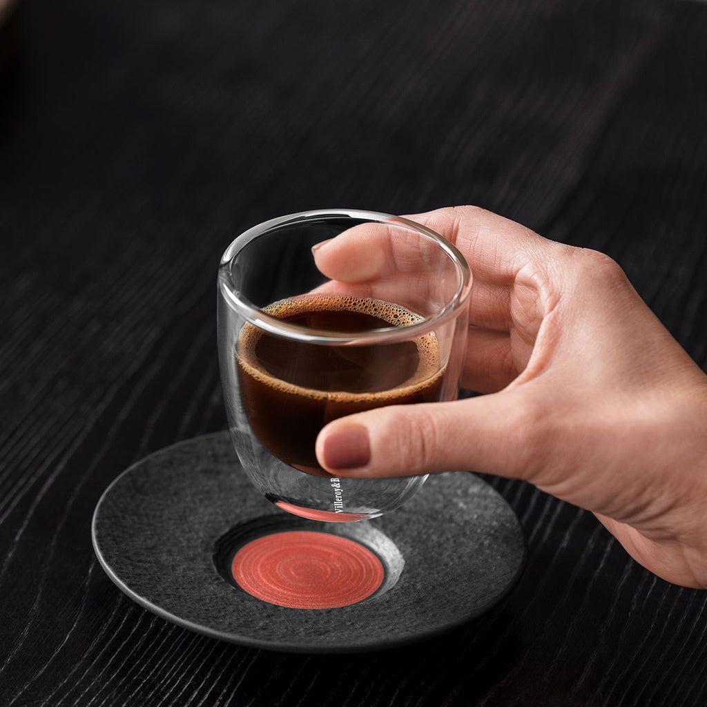 Villeroy & Boch Manufacture Rock Glow Fat vit kaffekopp 173 mm