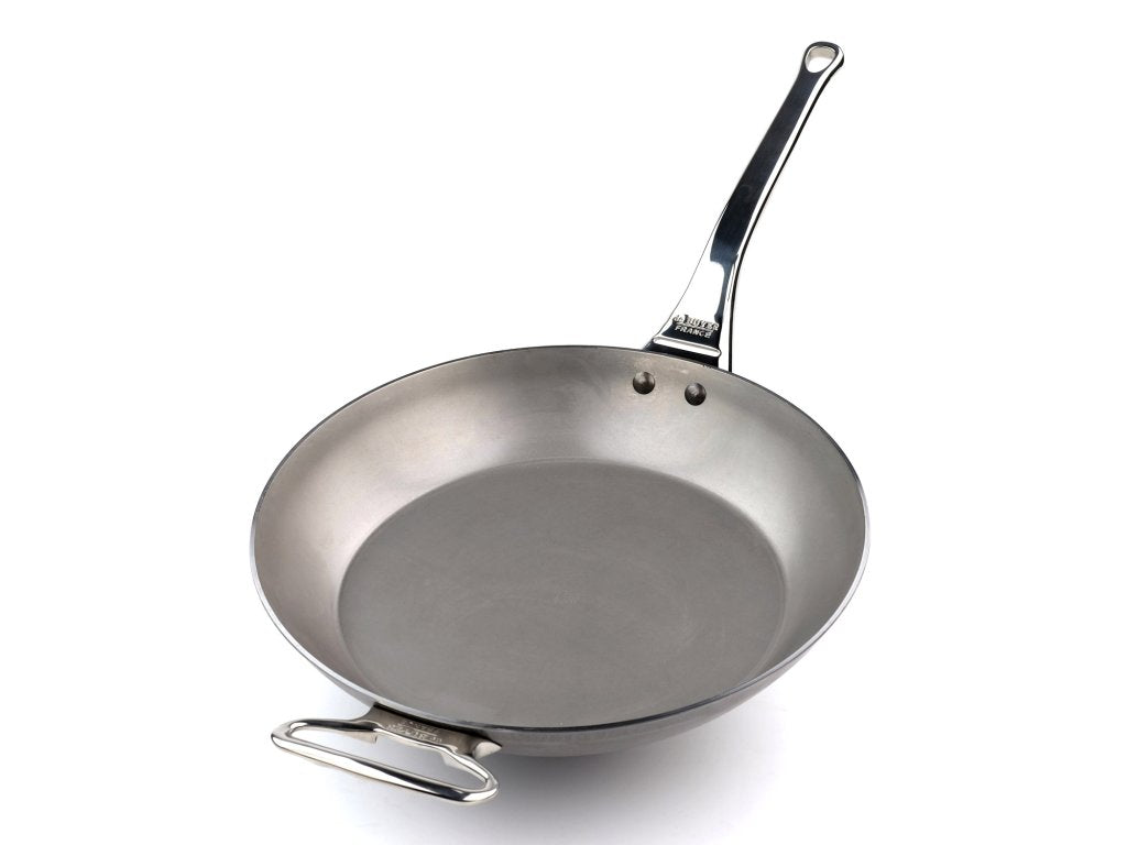 de Buyer Stekpanna MINERAL B PRO 32 cm, med extra handtag, stål