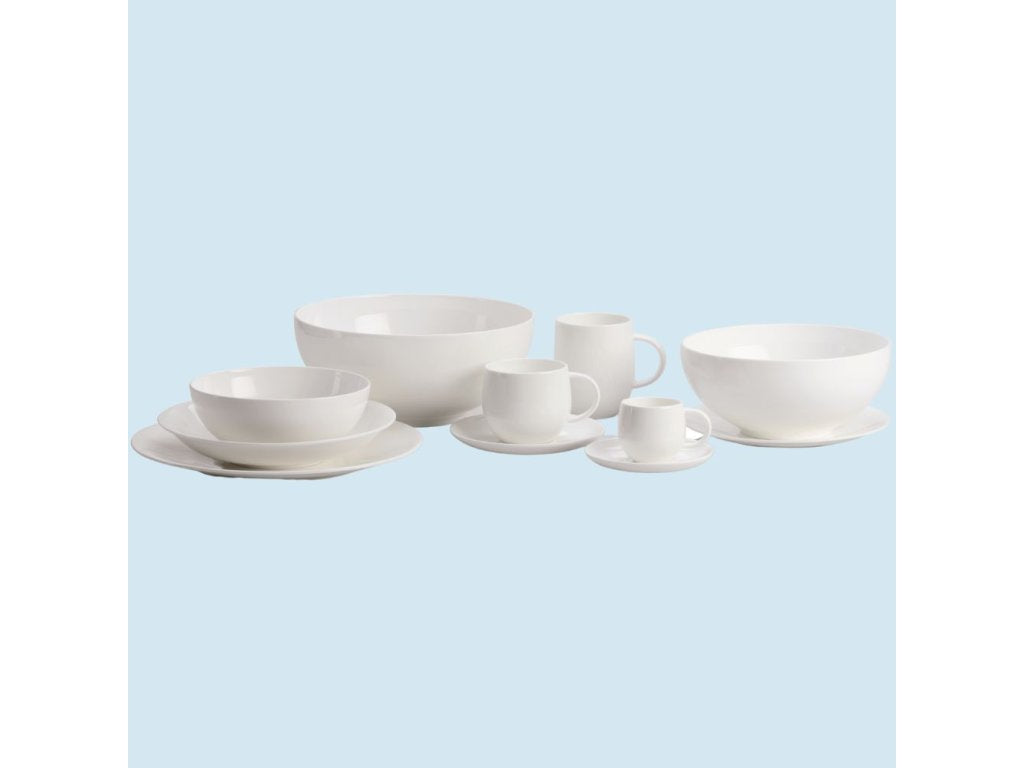 Alessi Djuptallrik ALL-TIME 22 cm, vit