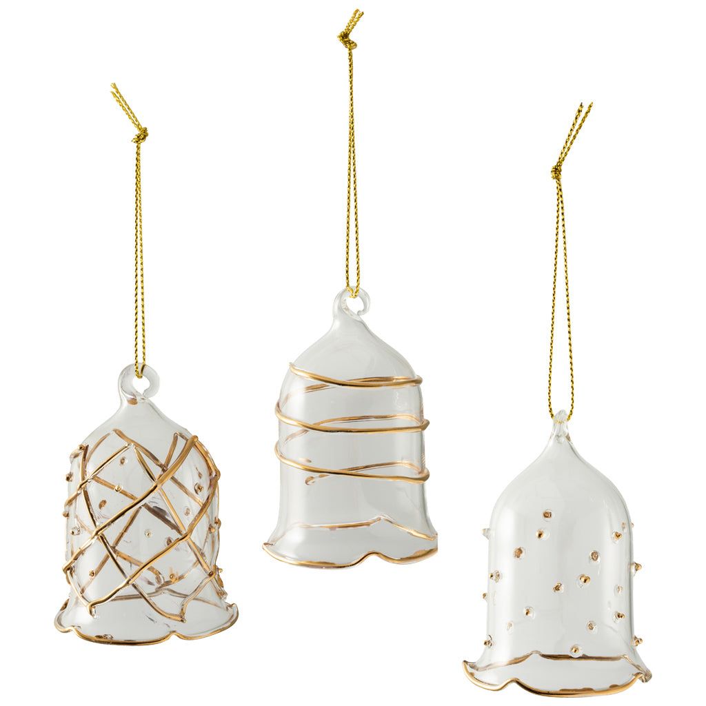 Villeroy & Boch Winter Collage Accessoarer Glaskupa guld Set3