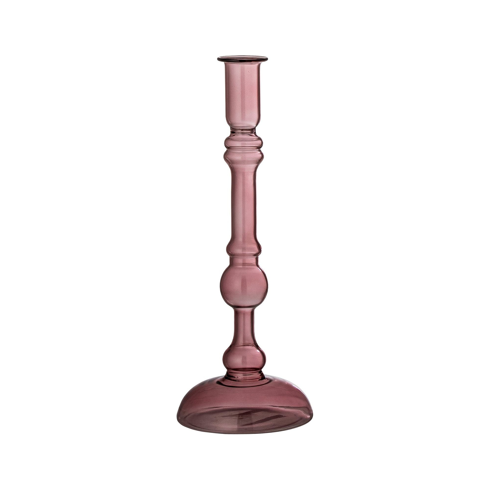 Bloomingville Ferah Ljusstake, Lila, Glas