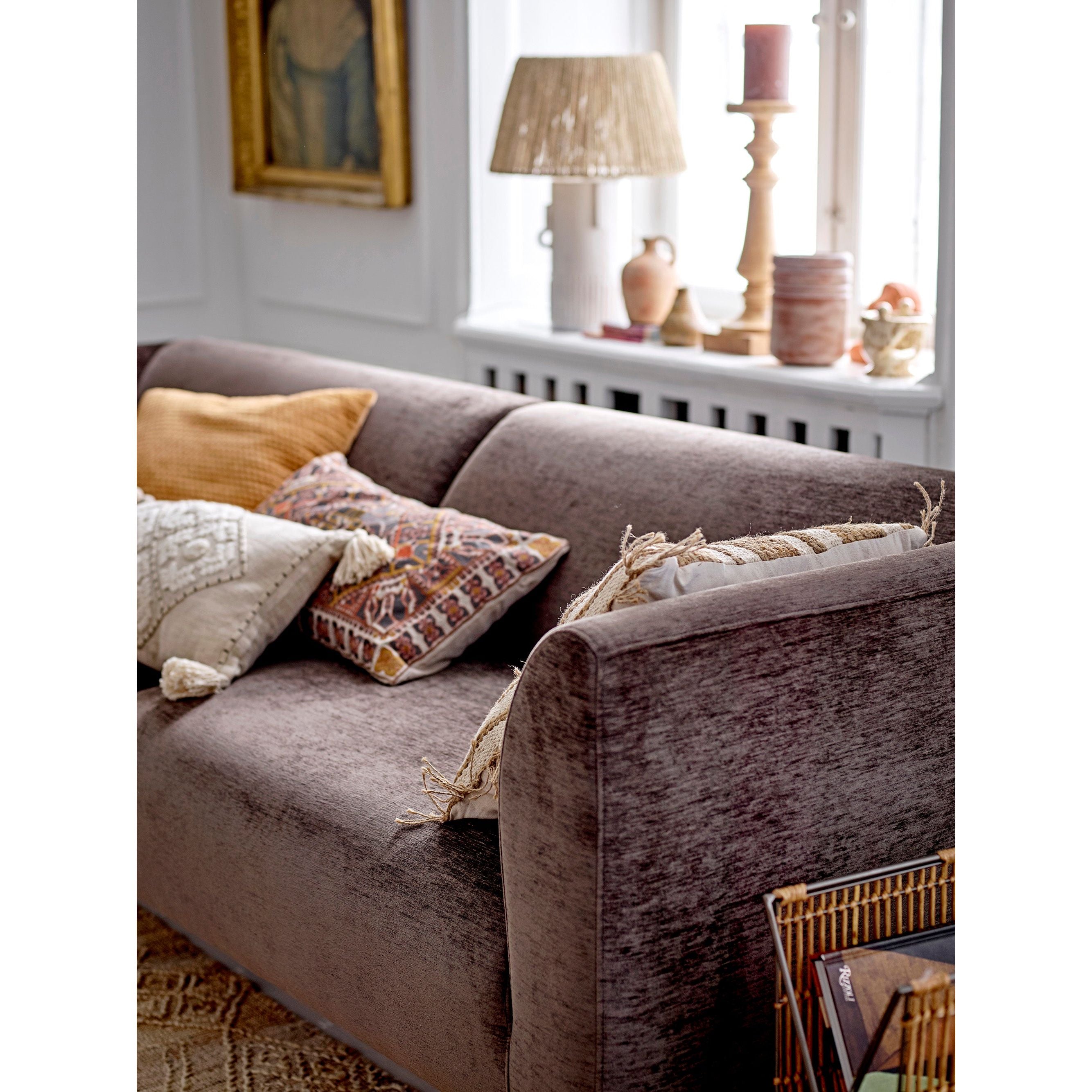 Bloomingville Felippa Kudde, Natur, Jute