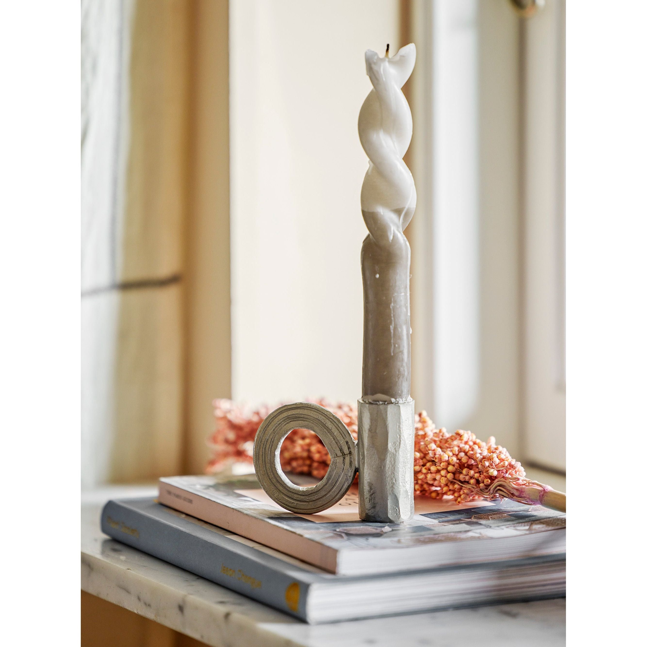 Bloomingville Kensi Ljusstake, Silver, Metall
