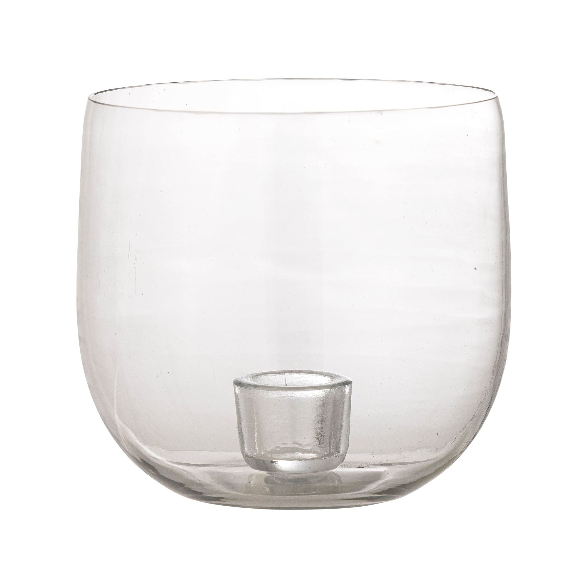 Bloomingville Juljana Ljuslykta, Klar, Återvunnet Glas