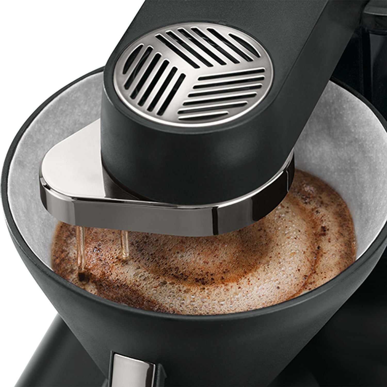 Melitta Kaffebryggare EPOUR Black/CHROME