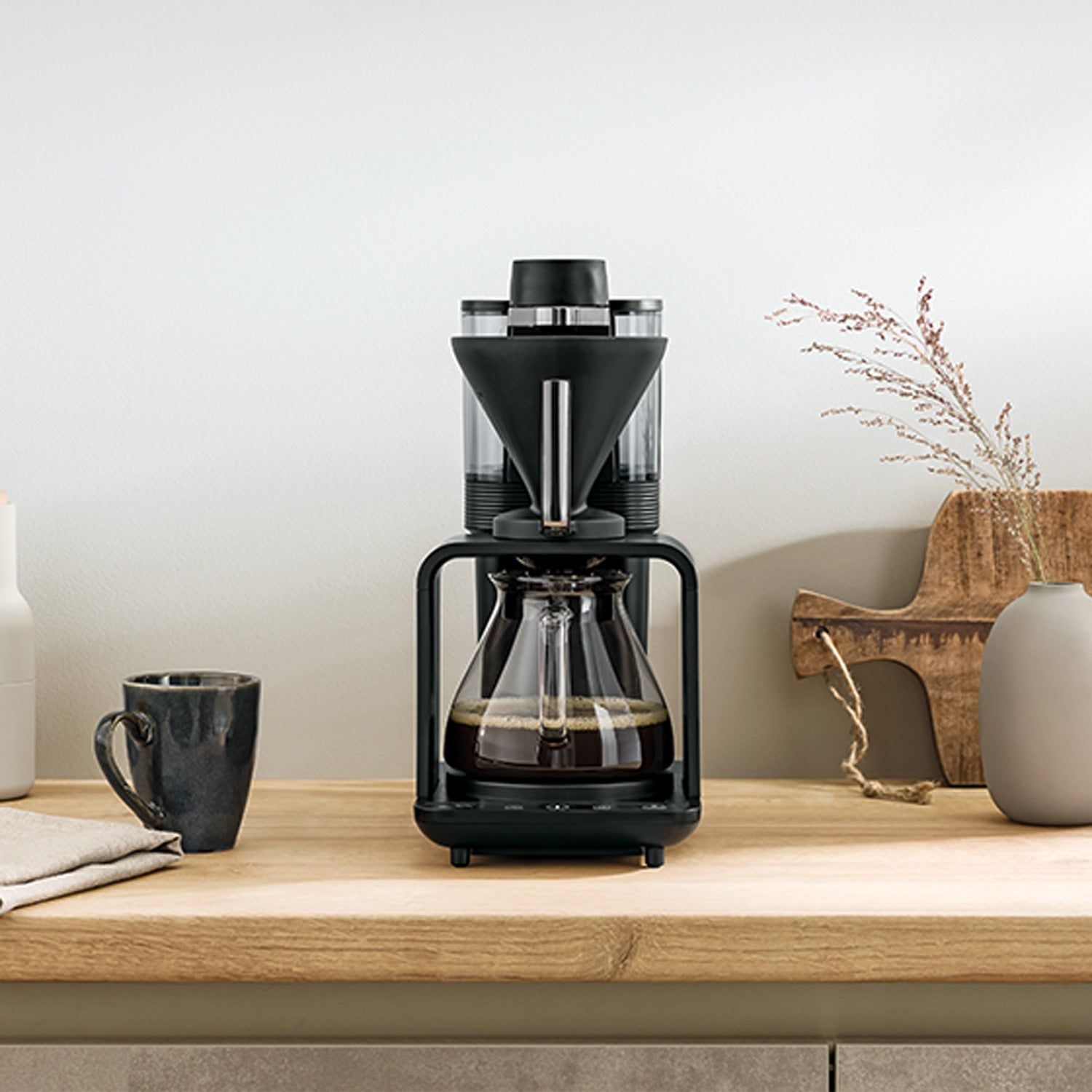 Melitta Kaffebryggare EPOUR Black/CHROME