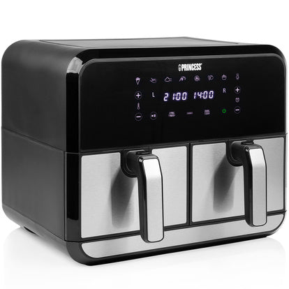 Airfryer Dubbel 2X4l 2400W 1802074 Digital
