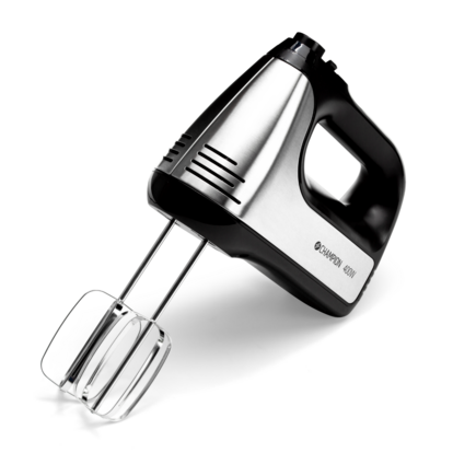 Hand Mixer 400W 5-speeds + Turbo EV400 Black/Stainless Steel