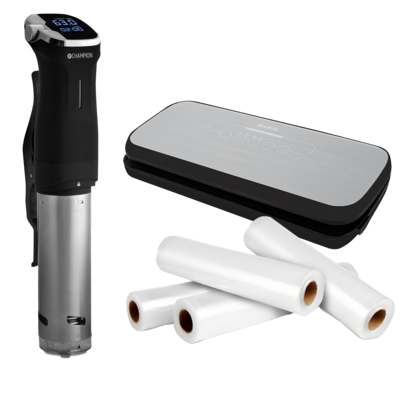 Sous-vide package with vacuum sealer Fresh & 4 rolls