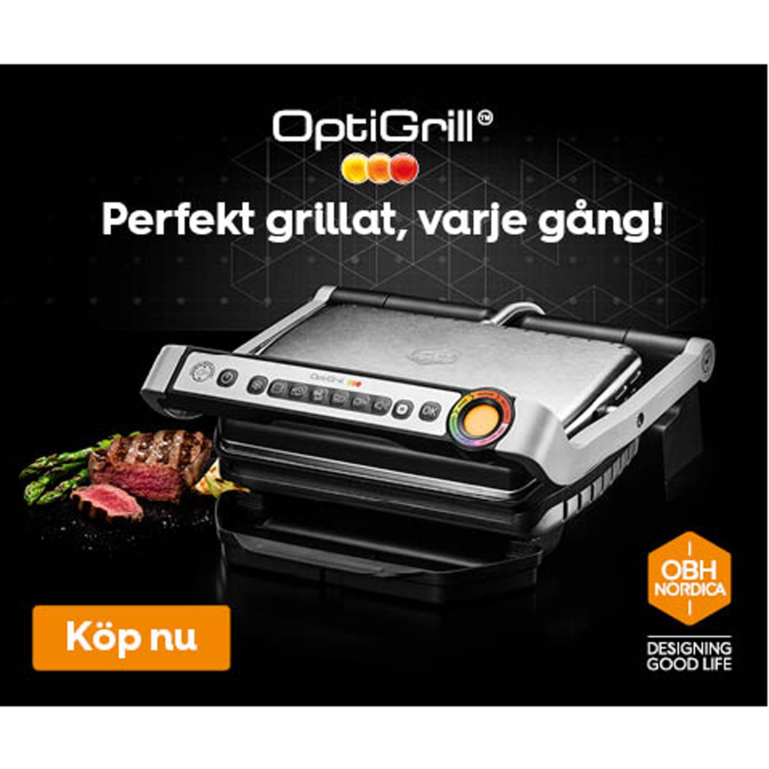 OBH Nordica OptiGrill XL