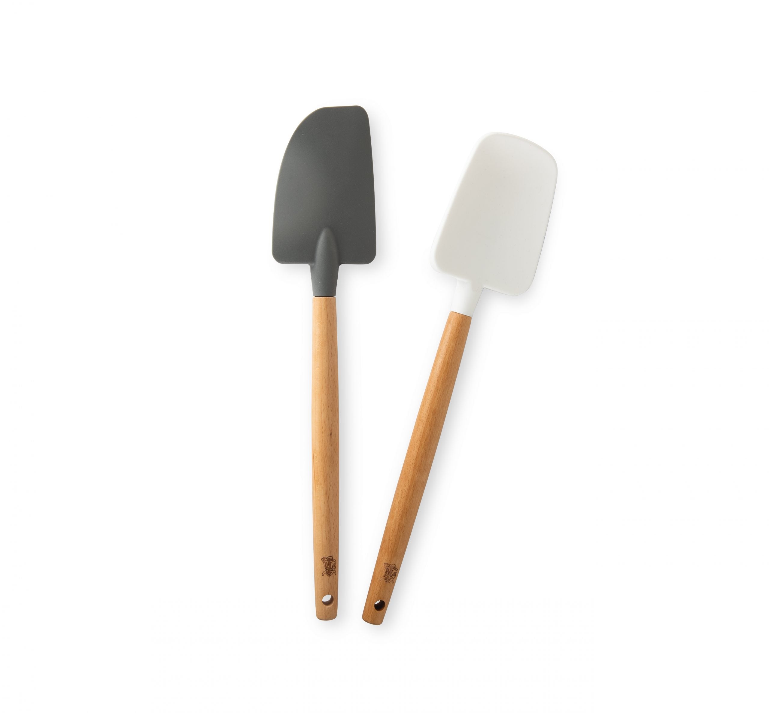 Nordic Ware Nordic Ware Slickepott i silikon och bokträ, 2 stycken-Holykitchen