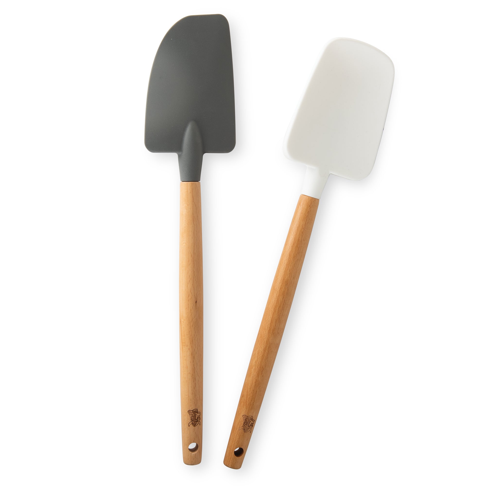 Nordic Ware Nordic Ware Slickepott i silikon och bokträ, 2 stycken-Holykitchen