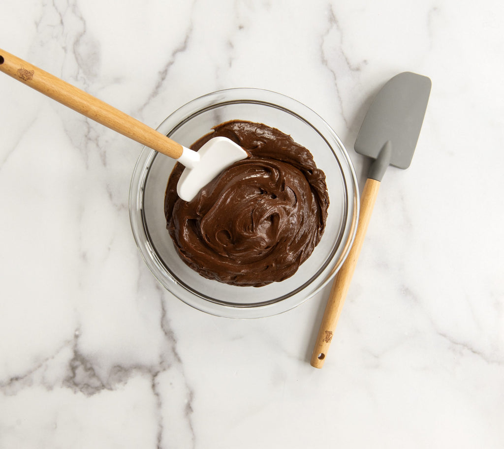 Nordic Ware Nordic Ware Slickepott i silikon och bokträ, 2 stycken-Holykitchen
