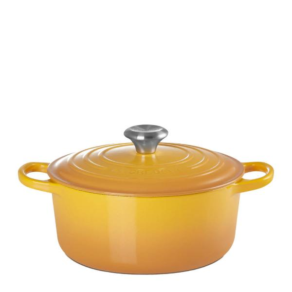 Le Creuset Signature Gjutjärnsgryta Rund 4,2 L Gul-Holykitchen