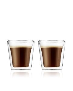 Bodum 2 st dubbelväggade glas 0,10 l