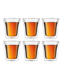 Bodum 6 st dubbelväggade glas 0,20 l