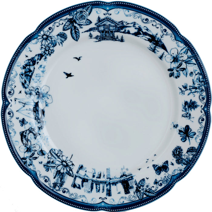 Magnor Fjord platt tallrik 27 cm-Holykitchen