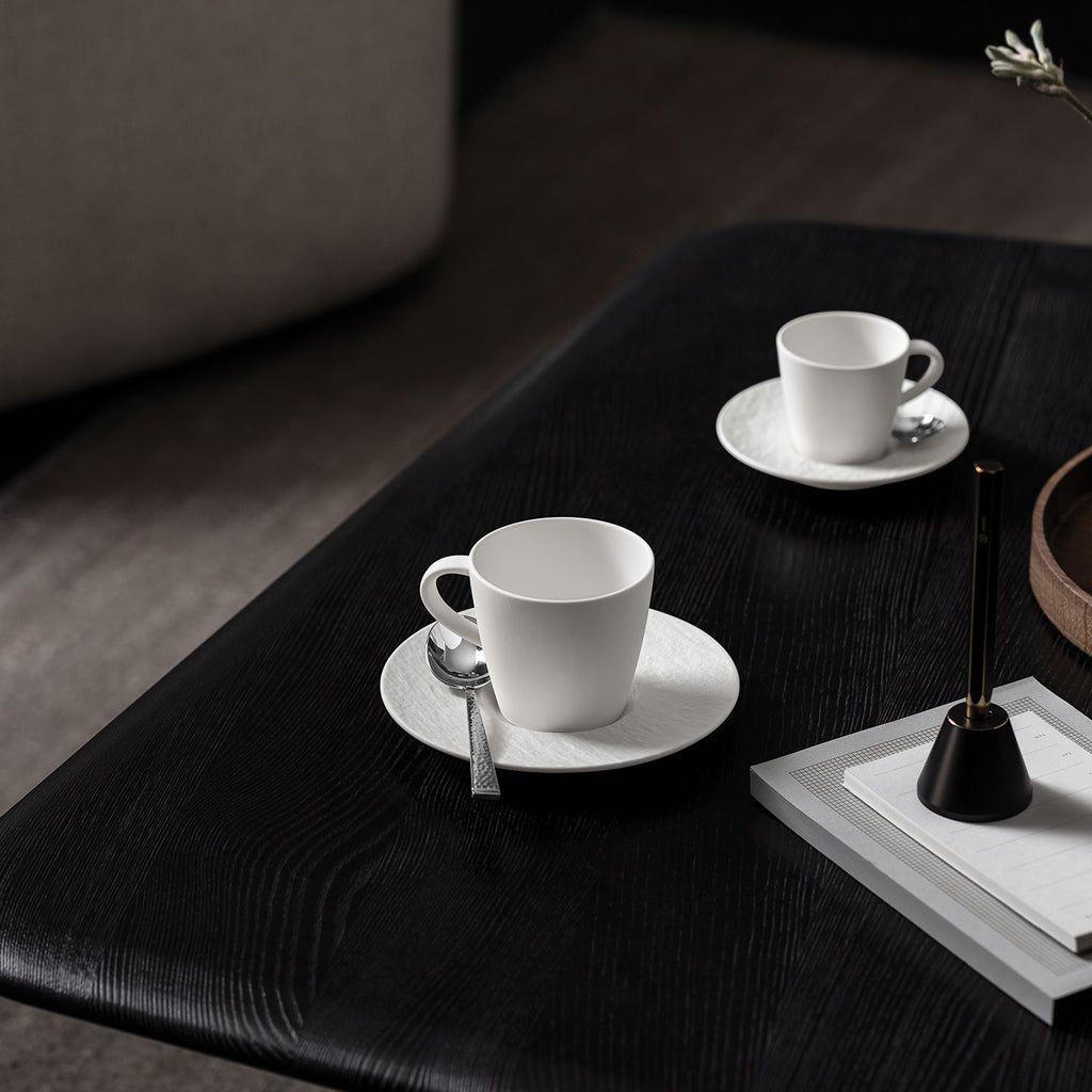 Villeroy & Boch Manufacture Rock vit Fat kaffekopp 154 mm