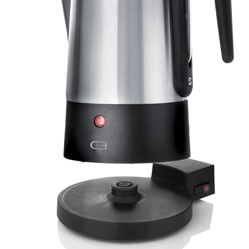 C3 Perkolator Design Svart stål 10kp-Holykitchen