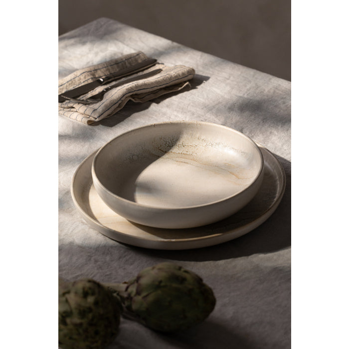 Magnor Palazzo djup tallrik ljus 22 cm-Holykitchen