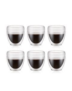Bodum 6 st dubbelväggade glas 0,25 l