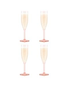 Bodum 4 st hållbara champagneglas flute