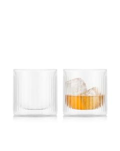 Bodum 2 st dubbelväggade whiskeyglas