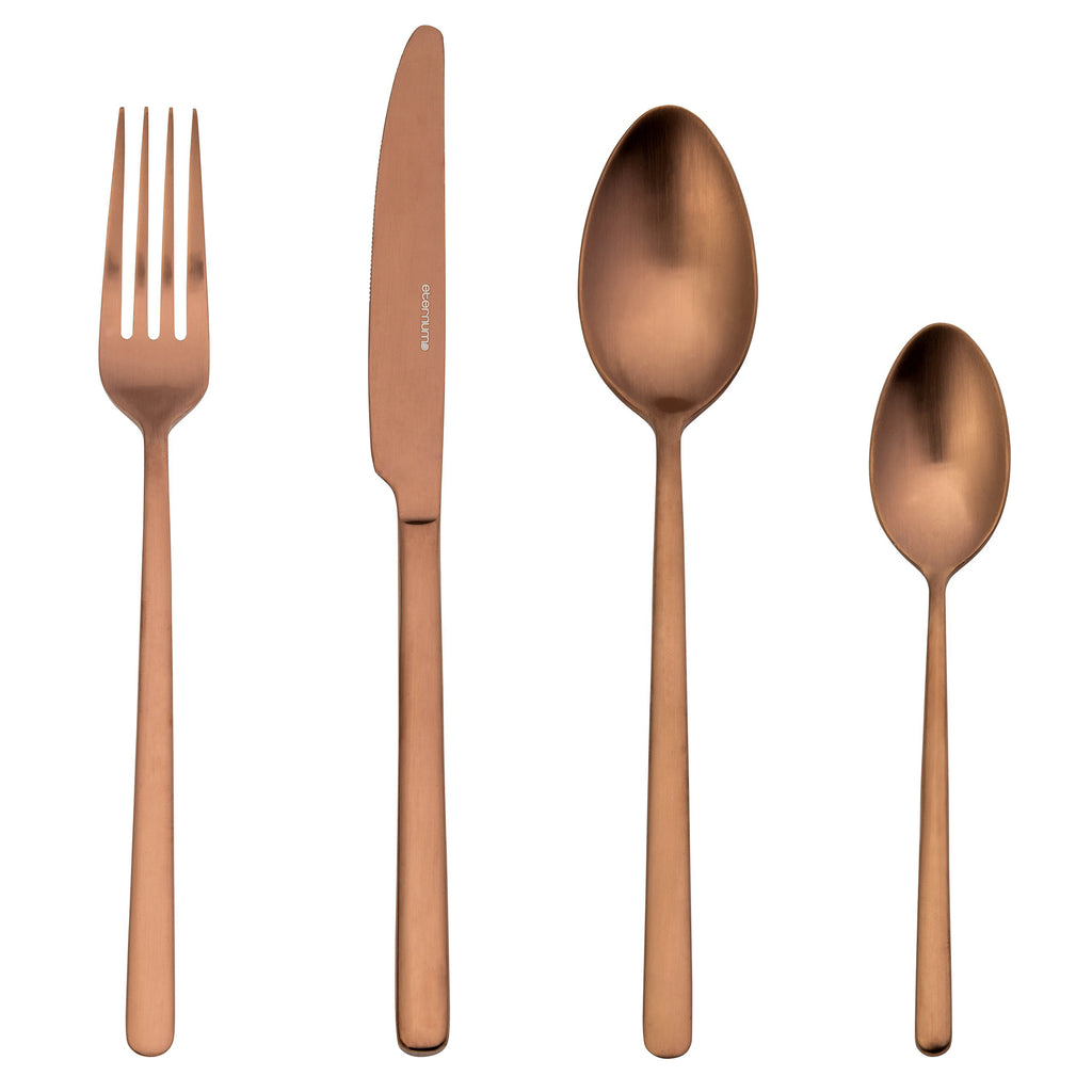 Eternum Eternum Bestickset Nardo Koppar 16 delar-Holykitchen