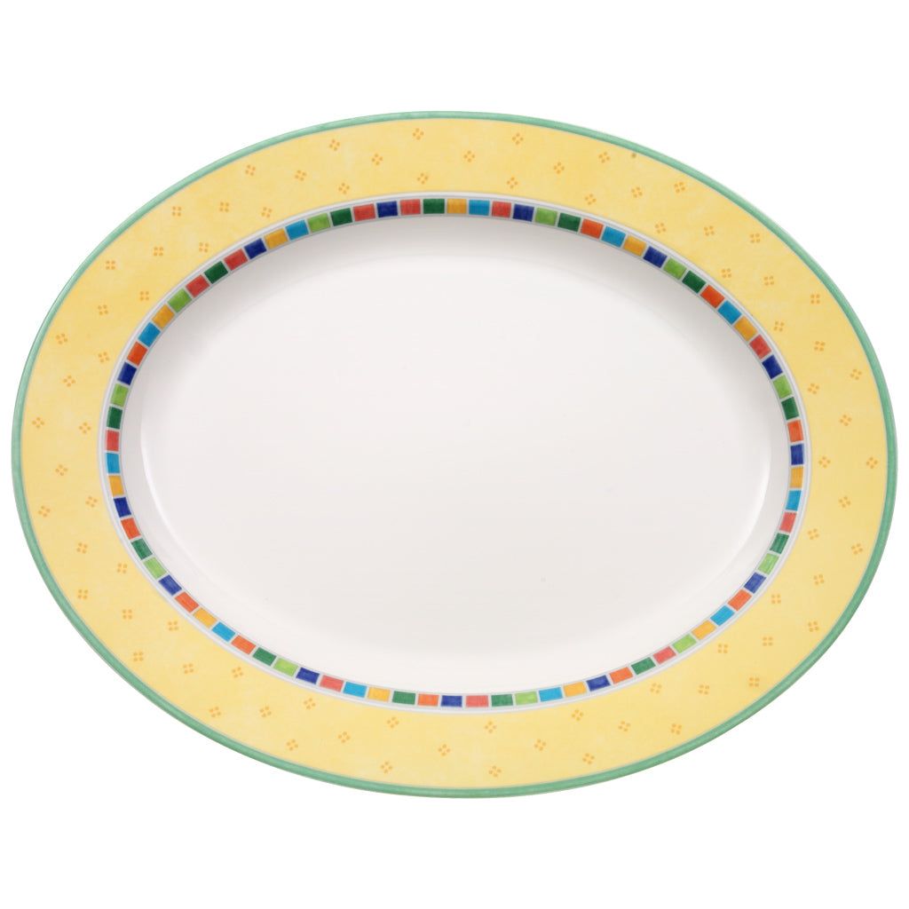 Villeroy & Boch Twist Alea Limone Oval uppläggningsfat (2)