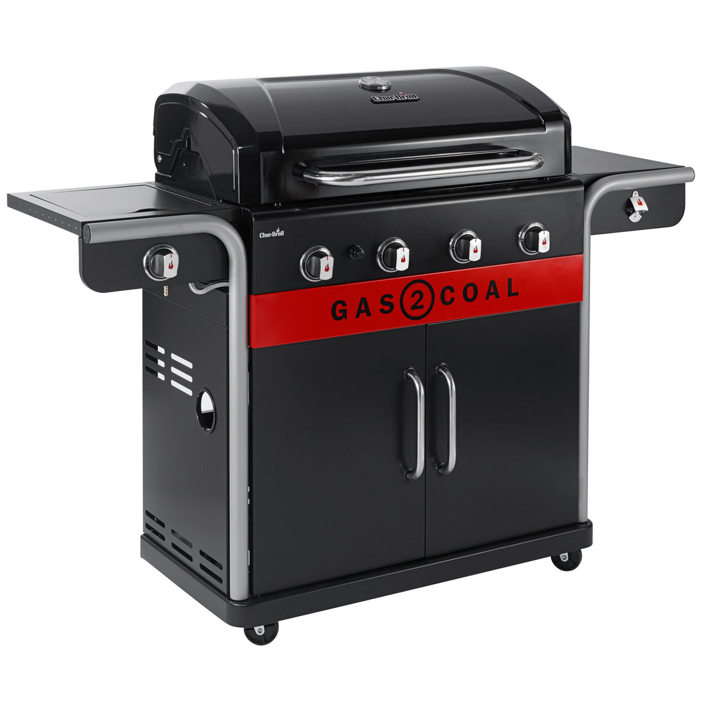 Char-Broil Hybridgrill Gas2Coal 2.0 4+1 Brännare-Holykitchen