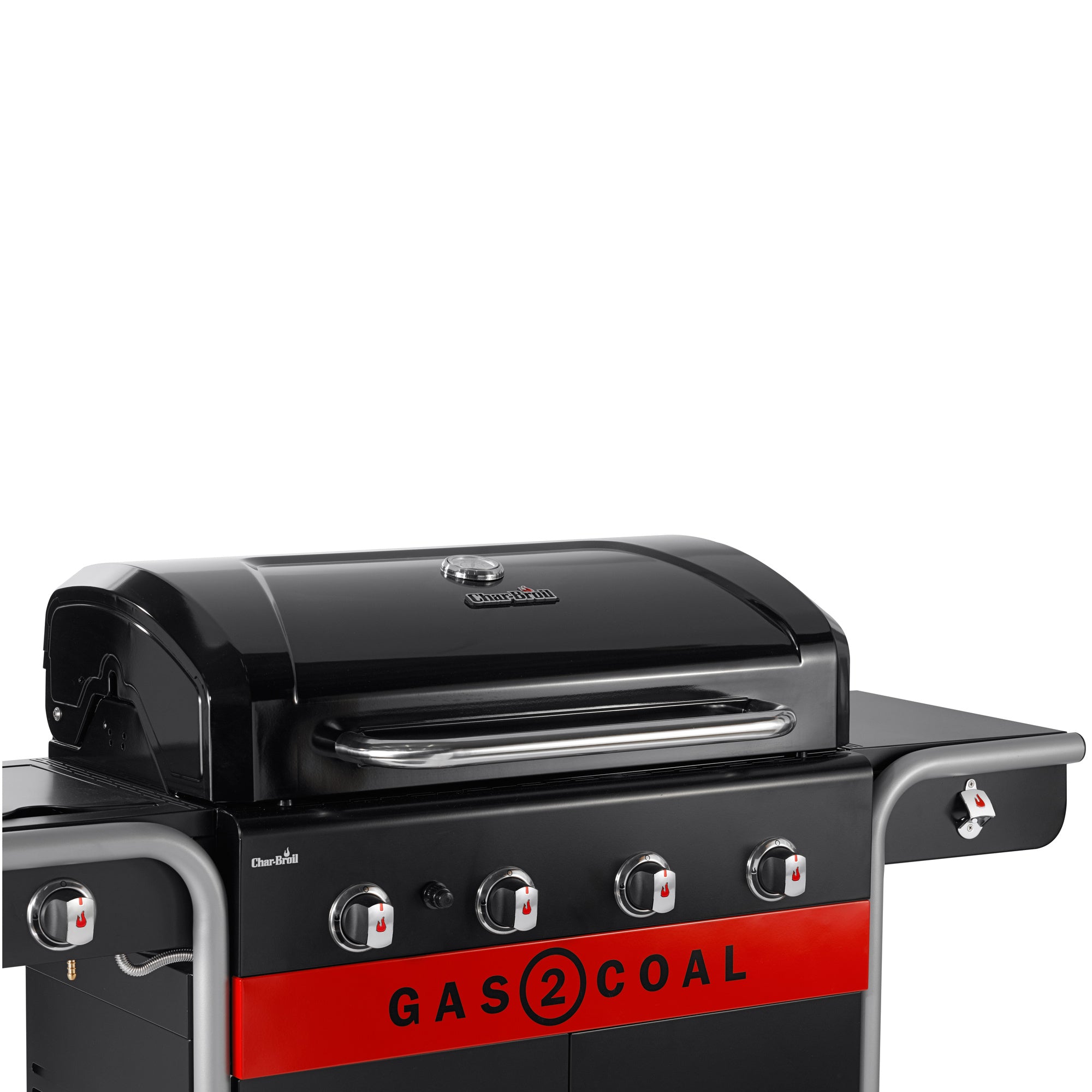 Char-Broil Hybridgrill Gas2Coal 2.0 4+1 Brännare-Holykitchen