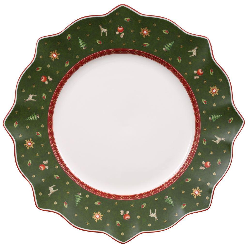 Villeroy & Boch Toy's Delight Flat tallrik grön 284 mm