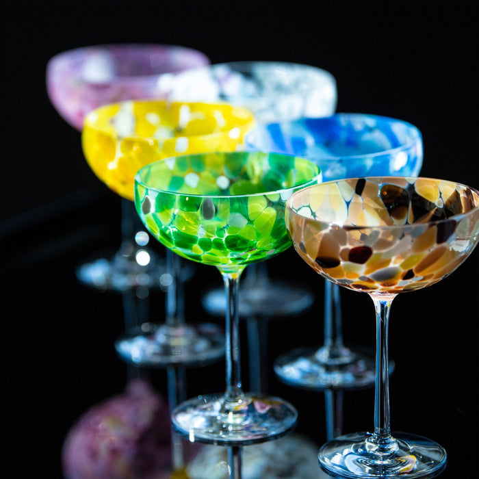 Magnor Swirl Champagneglas vit 22 cl-Holykitchen