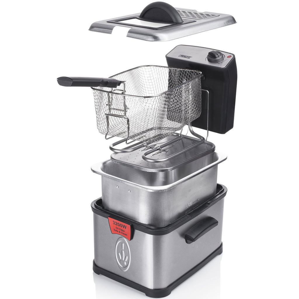 Princess Fritös 3L 3200W "Superior Fryer"-Holykitchen