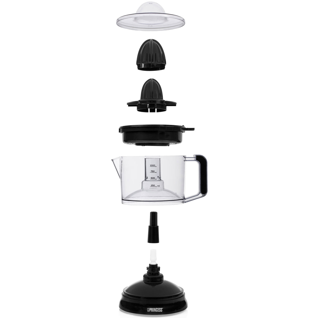Princess Juicepress Citrus Juicer Classic Black-Holykitchen