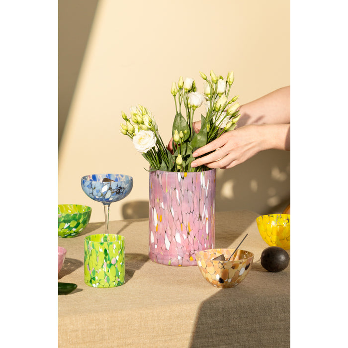 Magnor Swirl Champagneglas blå 22 cl-Holykitchen