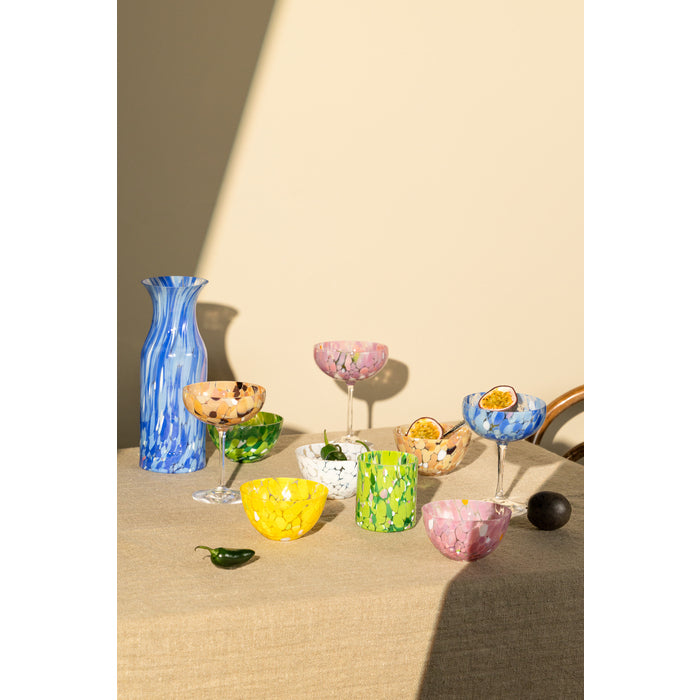 Magnor Swirl Champagneglas brun 22 cl-Holykitchen