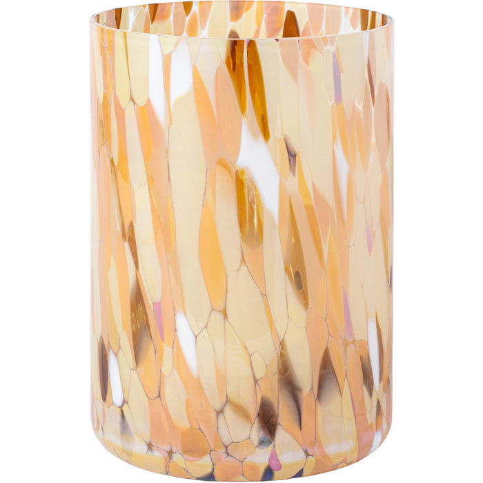 Magnor Swirl lykta/vas brun 19 cm