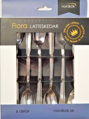 Flora, Latteskedar 6 delar
