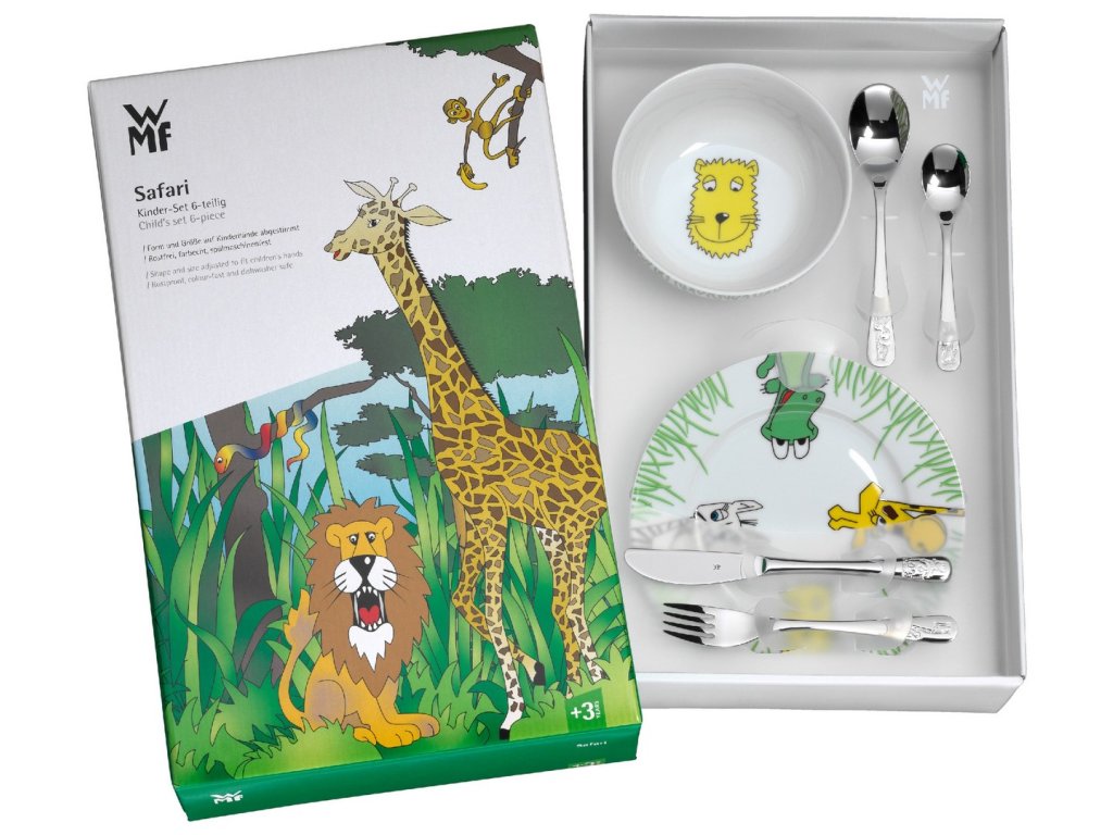 WMF Barnbestickset SAFARI, 6 st