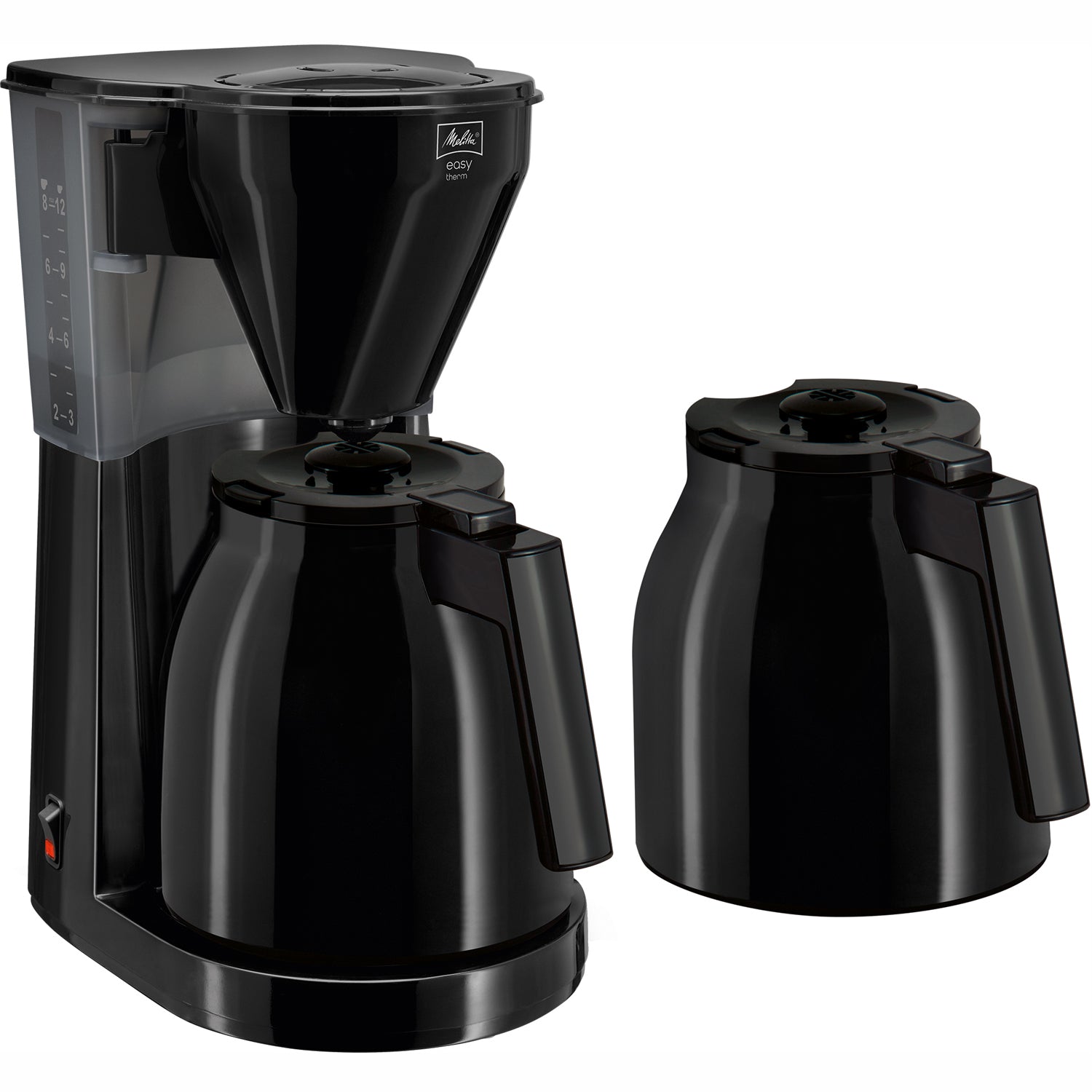 Melitta Termosbryggare Easy 2.0 Therm 2 Kannor Svart-Holykitchen
