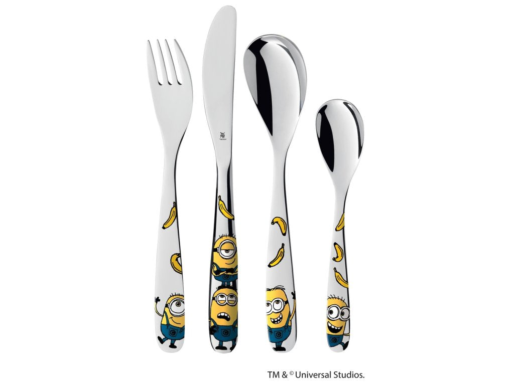 WMF Barnbestickset MINIONS, 4 st