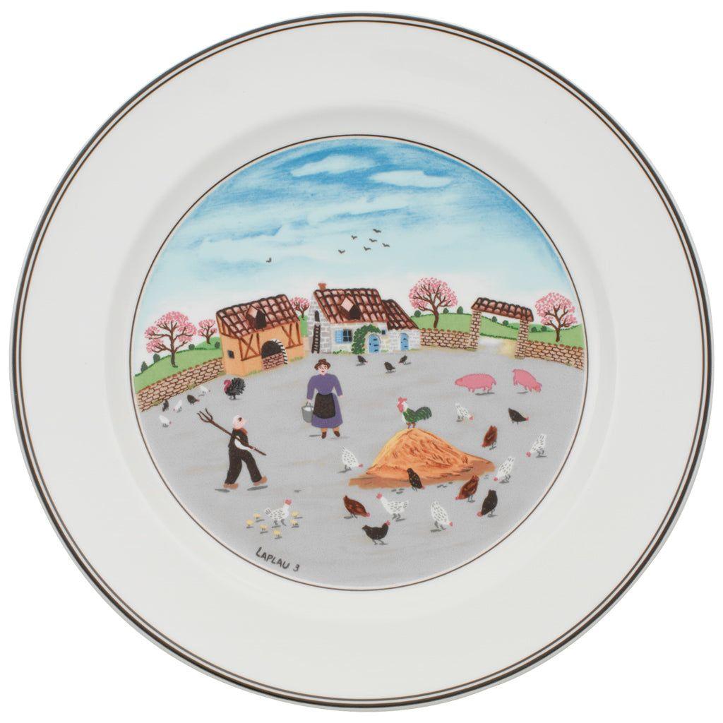 Villeroy & Boch Design Naif Flat tallrik Fågelgård 271 mm