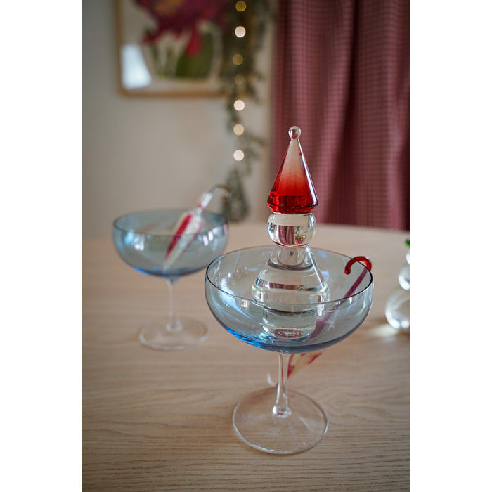 Magnor Happy champagneglas blå 28 cl-Holykitchen