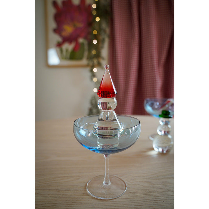 Magnor Happy champagneglas blå 28 cl-Holykitchen