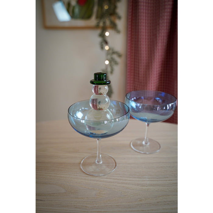 Magnor Happy champagneglas blå 28 cl-Holykitchen