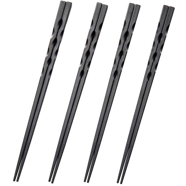 Stiernholm Mörke ätpinnar 4-pack svart-Holykitchen