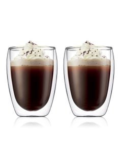 Bodum 2 st dubbelväggade glas medium 0,35 l