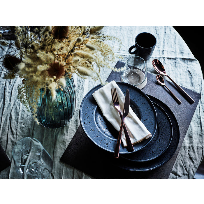 Modern House Black Satin Djup tallrik 27 cm-Holykitchen