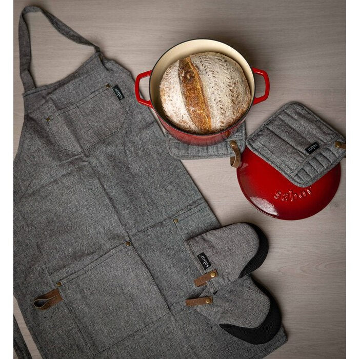 Sabor  Gjutjärnsgryta 6,7 L röd